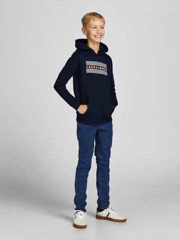 Jack & Jones Junior Regular Fit Sweatshirt in Blau