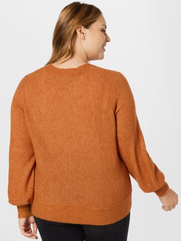 Forever New Curve Sweter w kolorze brązowy
