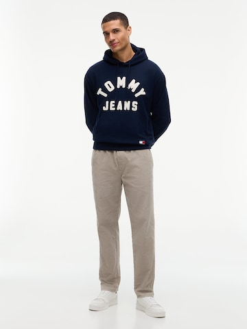 Tommy Jeans Zip-Up Hoodie 'Classic' in Blue