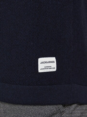 JACK & JONES Pullover 'Gustav' in Blau