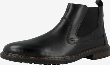 Chelsea Boots Rieker en noir : devant