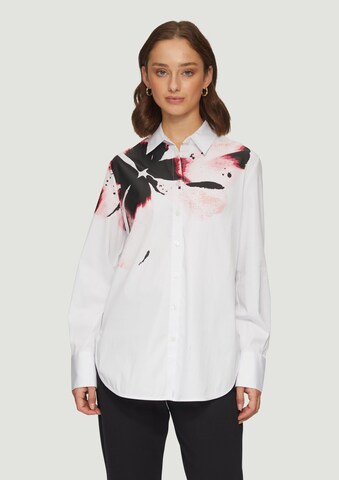 Chemisier s.Oliver BLACK LABEL en blanc : devant