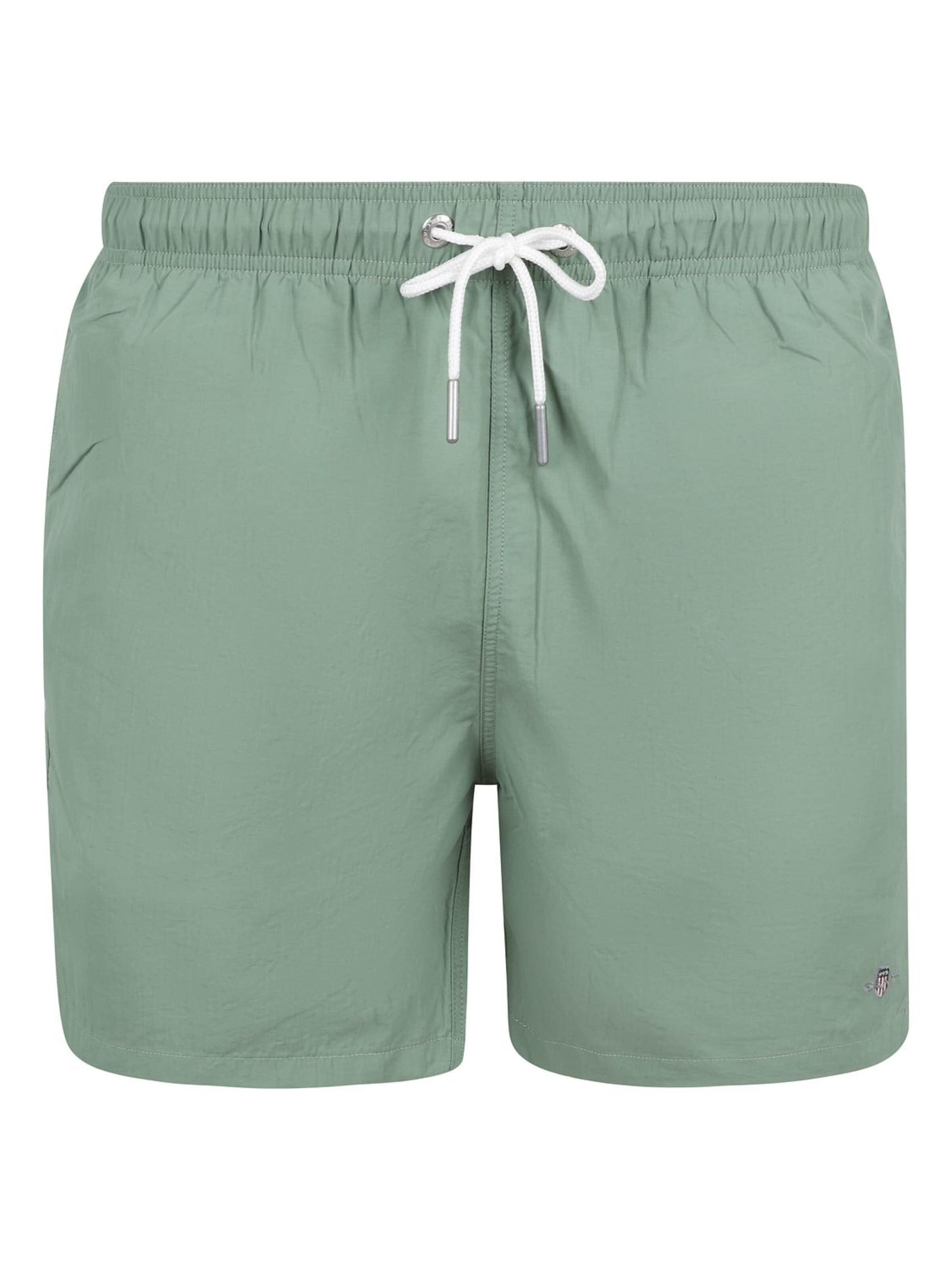 GANT Swimming shorts in Green: front