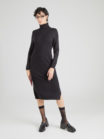 s.Oliver - Vestido de punto en negro