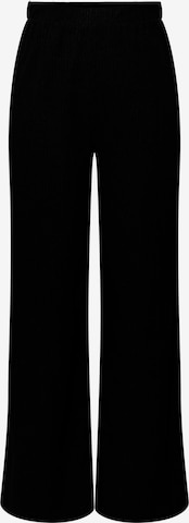 PIECES Zvonové kalhoty Kalhoty 'Alka' – černá: přední strana