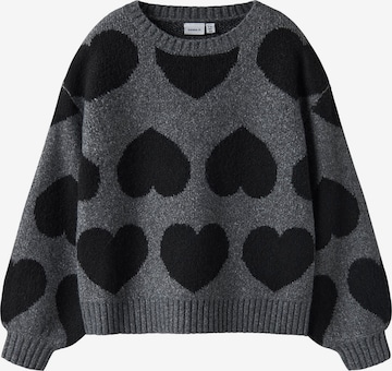 NAME IT - Jersey en gris: frente