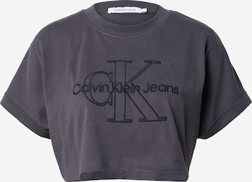 Calvin Klein Jeans Póló - szürke: elől