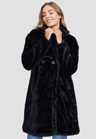 Decay Between-Seasons Coat in Black: front