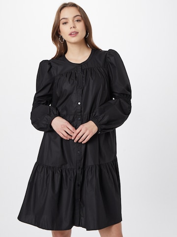 Robe 'Agata' Kaffe en noir : devant