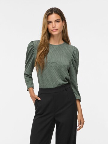 VILA Shirt 'VIAnine' in Green: front