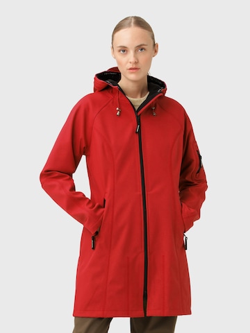 ILSE JACOBSEN Performance Jacket 'RAIN37' in Red: front