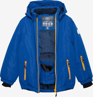 COLOR KIDS Athletic Jacket 'Coski Solid' in Blue
