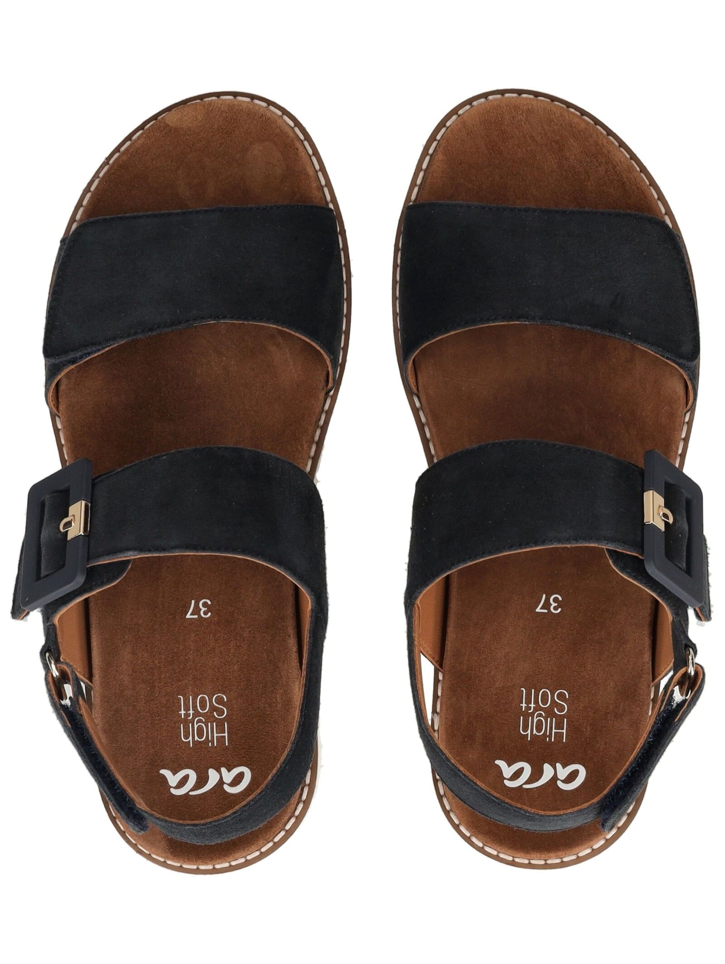 Sandales à lanières ARA en bleu