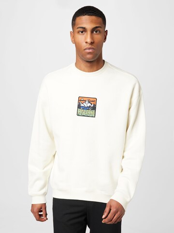 CONVERSE Sweatshirt 'COUNTER CLIMATE' in White: front