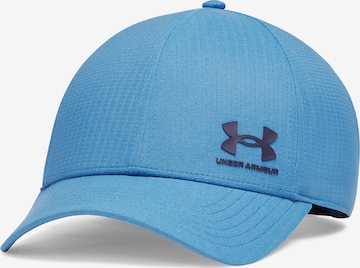 UNDER ARMOUR Athletic Cap 'ArmourVent' in Blue: front