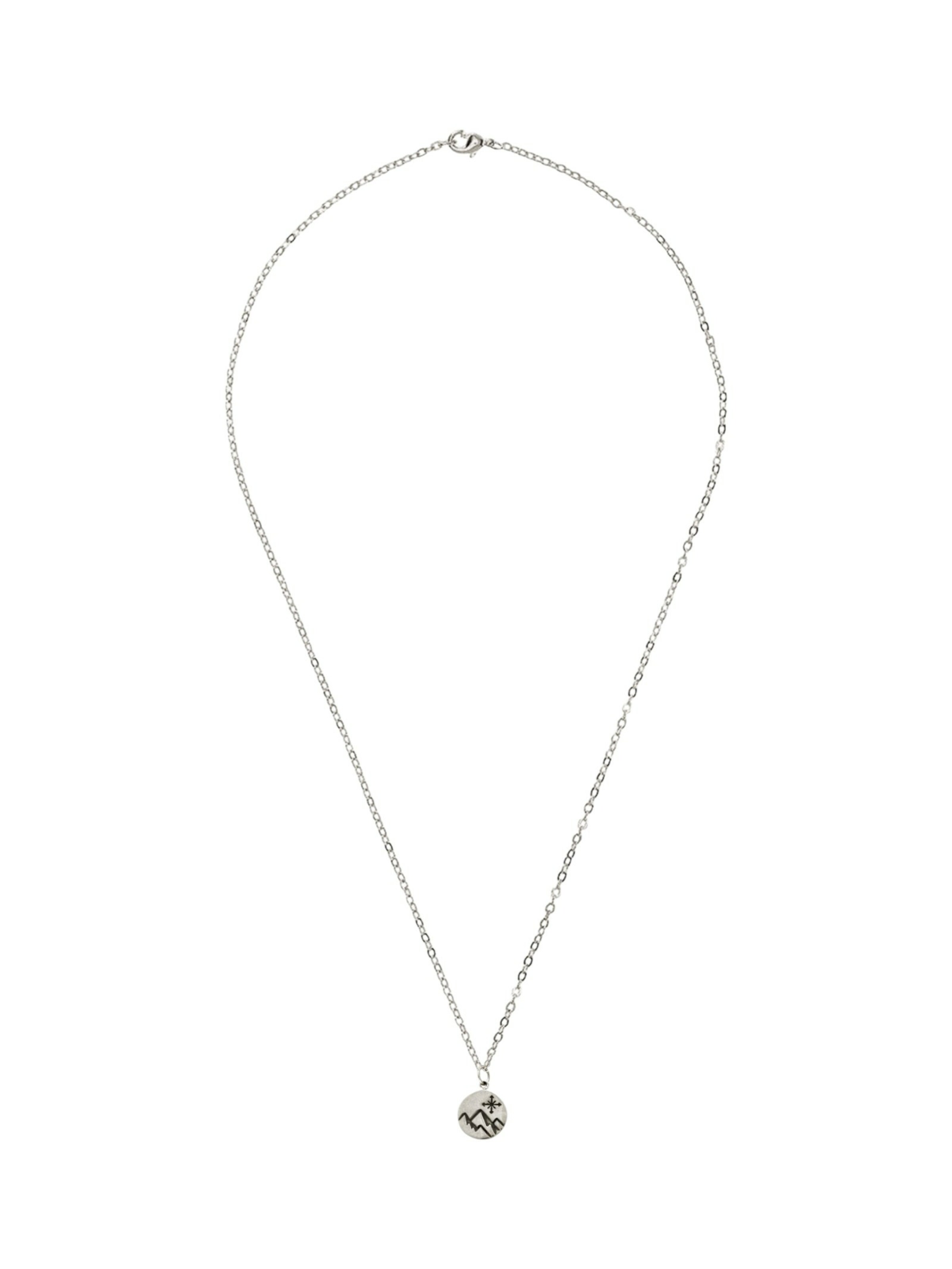 Gemshine Kette in Silber: Vorderseite