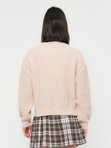 JDY Sweater 'JDYSIGRID' in Beige