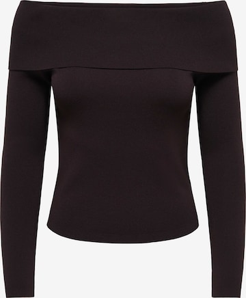 JDY Sweater 'JDYASTRA' in Brown: front