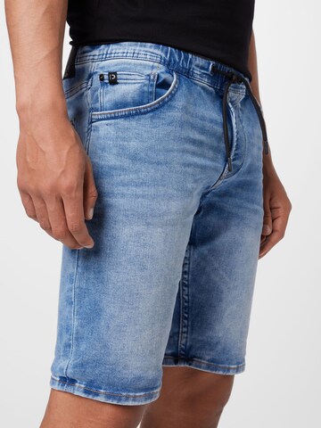 TOM TAILOR Regular Shorts in Blau