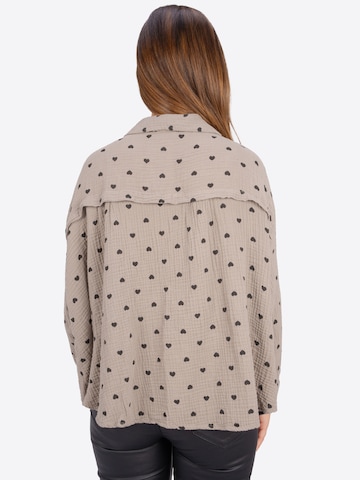 Chemisier 'Liya' Seasons of April en gris