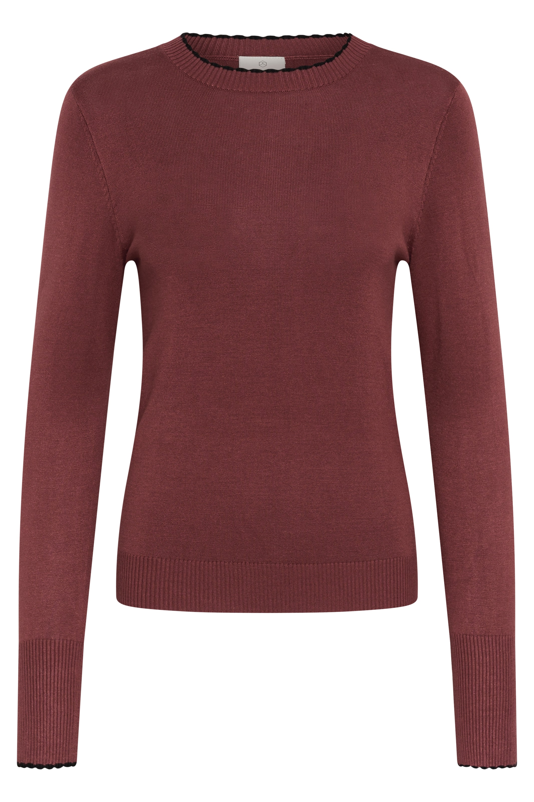 Kaffe Pullover 'KALizza' in Rot: Vorderseite