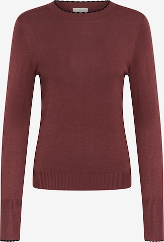 Kaffe Pullover 'KALizza' in Rot: Vorderseite