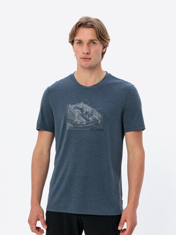 VAUDE Funktionsshirt 'Tekoa III' in Blau: Vorderseite