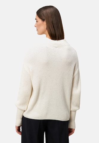 zero Pullover in Weiß