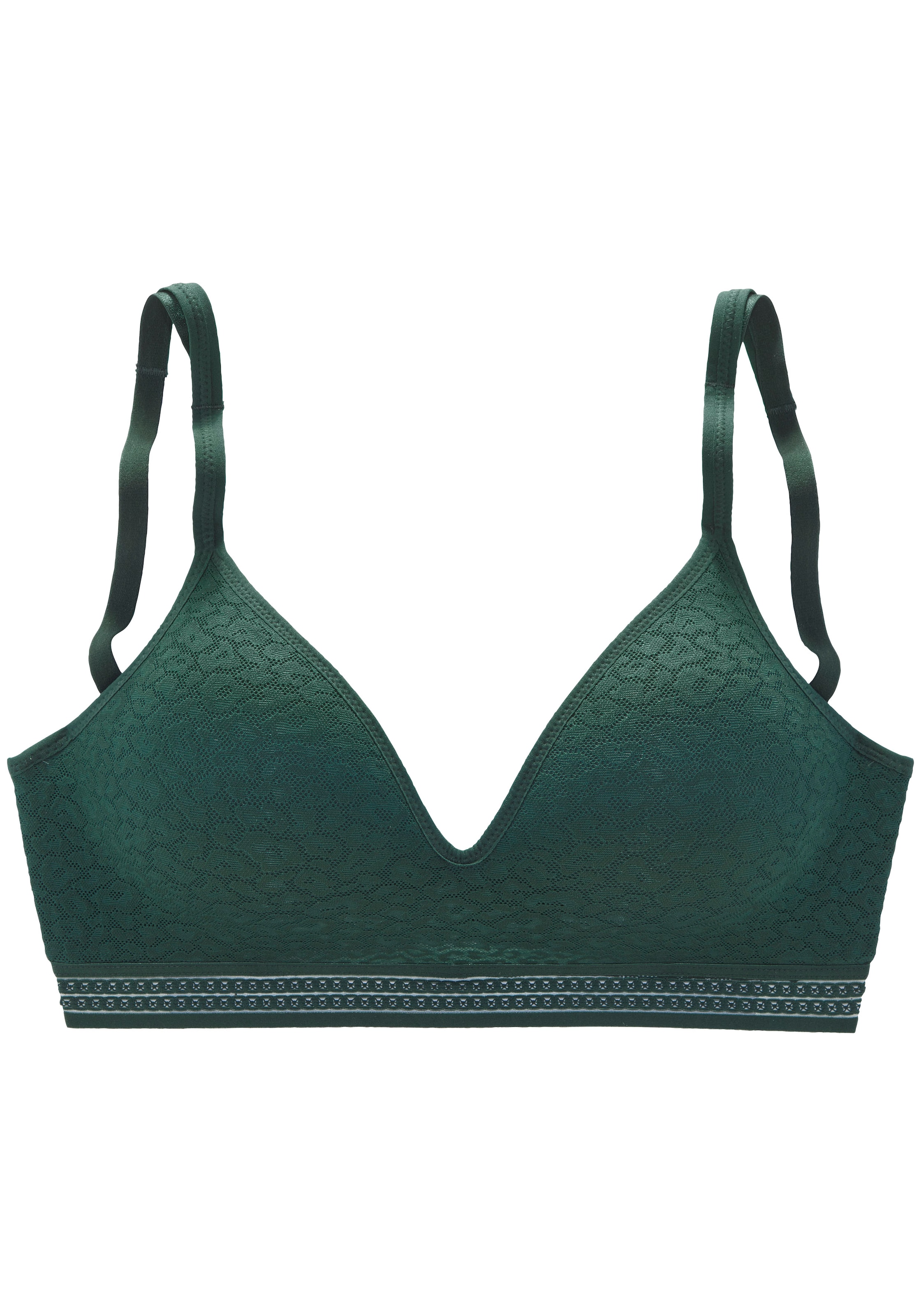 LASCANA - Push-up Sujetador en verde: frente