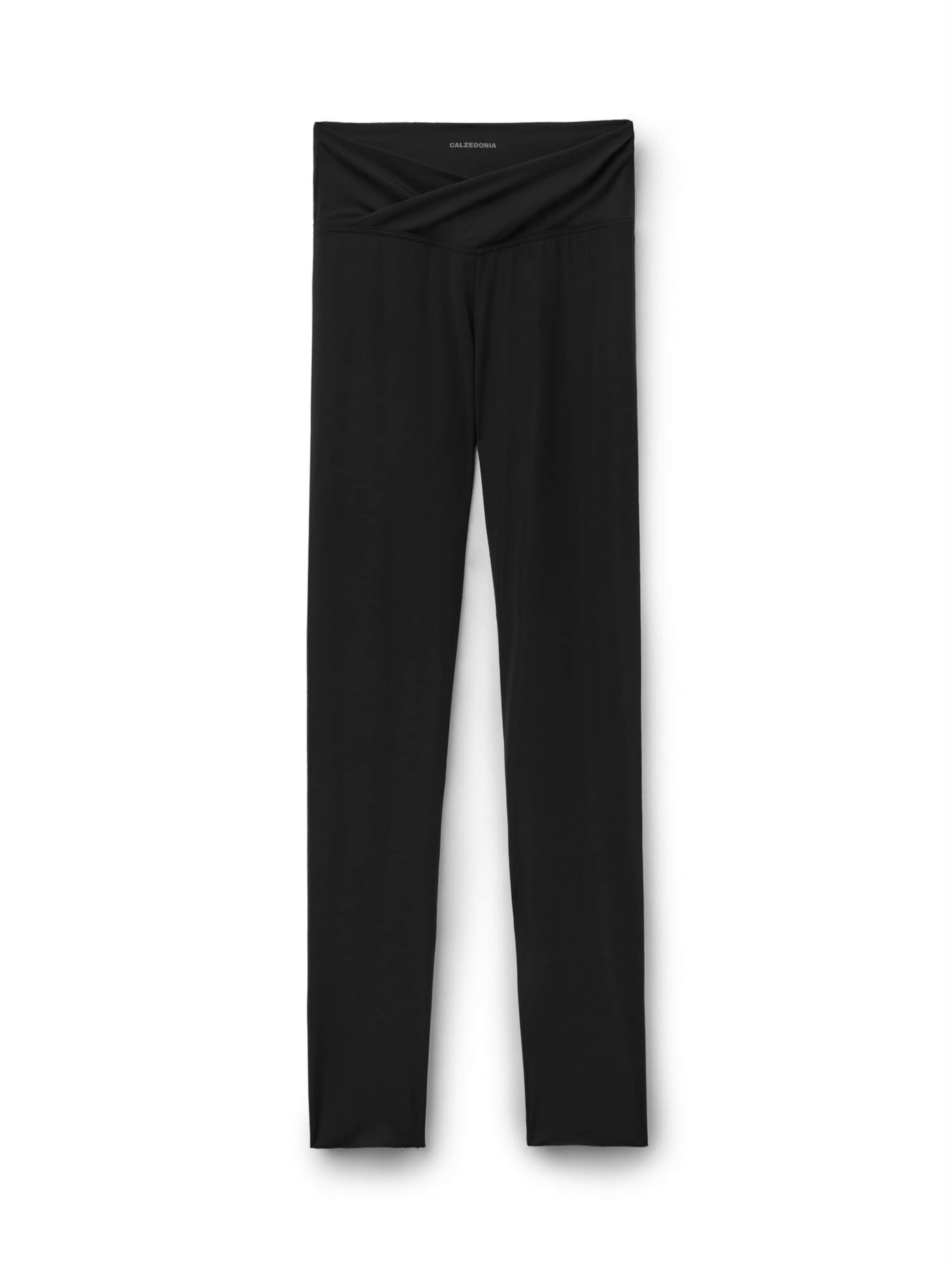 CALZEDONIA Skinny Leggings Ultra Light in Schwarz: Vorderseite