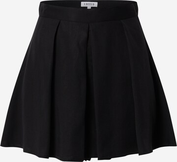 EDITED Wide Leg Skort 'Dari' in Schwarz: predná strana