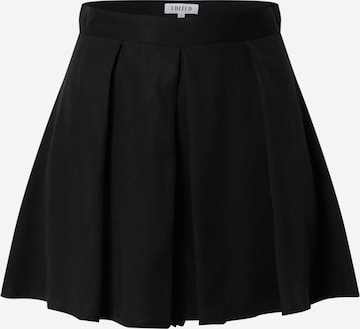 EDITED Wide Leg Skort 'Dari' in Schwarz: predná strana