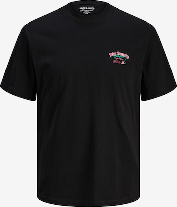 T-Shirt 'FEAST' JACK & JONES en noir : devant