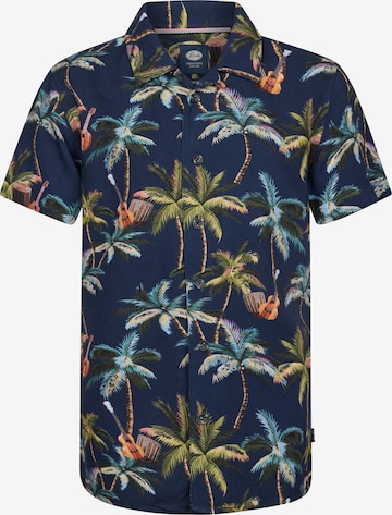 mėlyna Petrol Industries Standartinis modelis Marškiniai 'Mojave': priekis