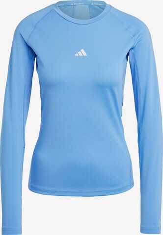 ADIDAS PERFORMANCE Functioneel shirt in Blauw: voorkant