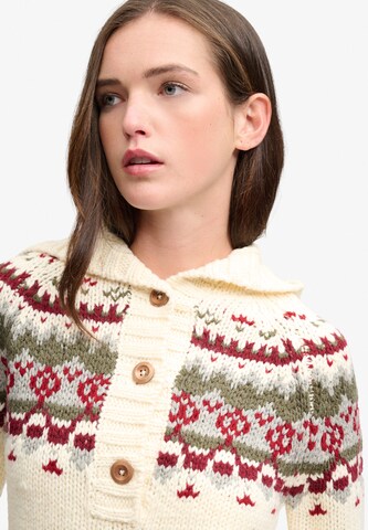 Pull-over 'Fairisle' Superdry & Co en blanc