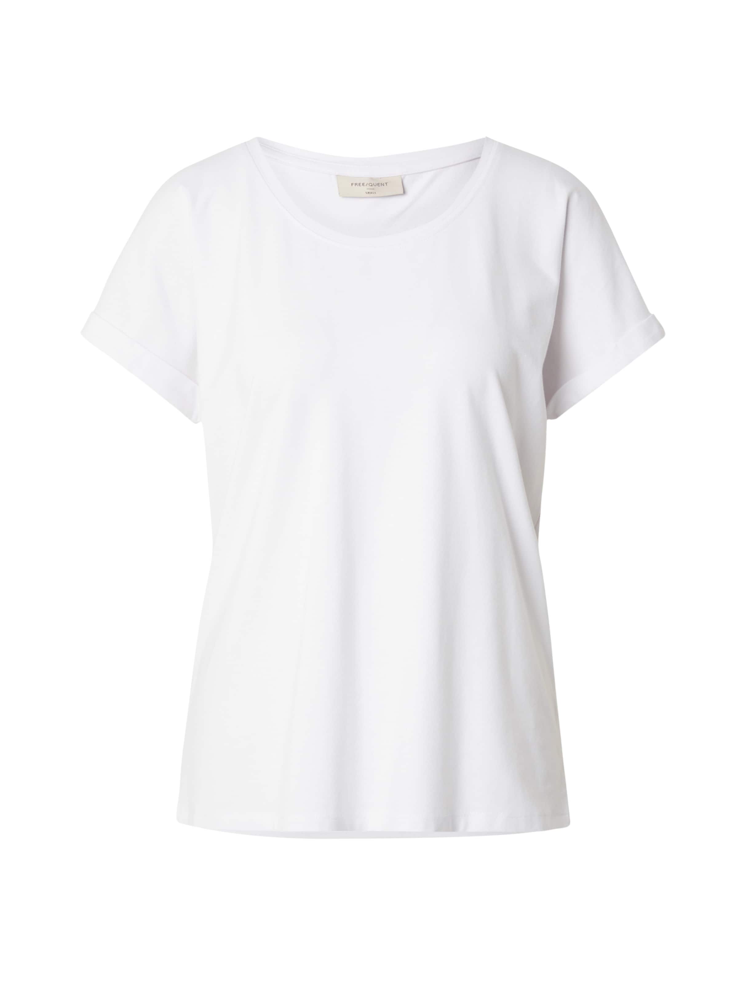 Freequent Koszulka 'JOKE' w kolorze biały: przód