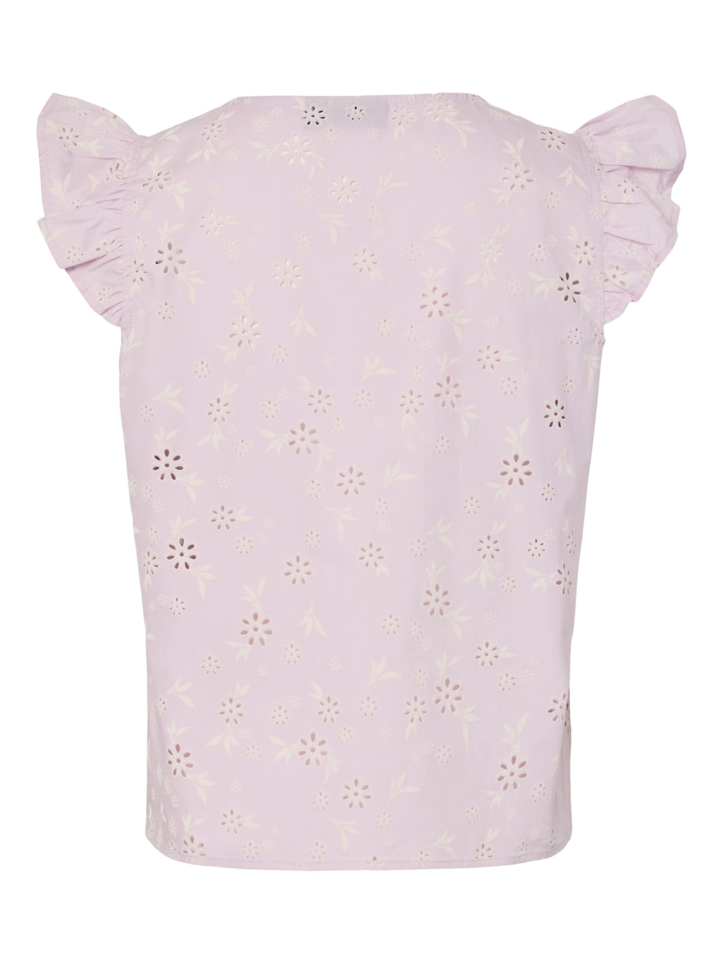 PIECES Bluse 'PCBanna' i pink