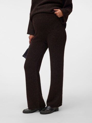 Vero Moda Maternity Loosefit Broek 'VMMSupreme' in Bruin: voorkant