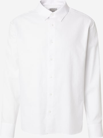 Chemise Calvin Klein en blanc : devant