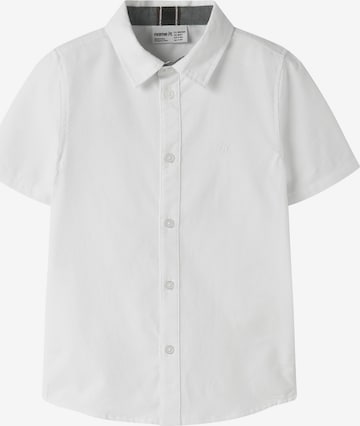 NAME IT Hemd 'NKMNEWSA' in Weiß: Vorderseite