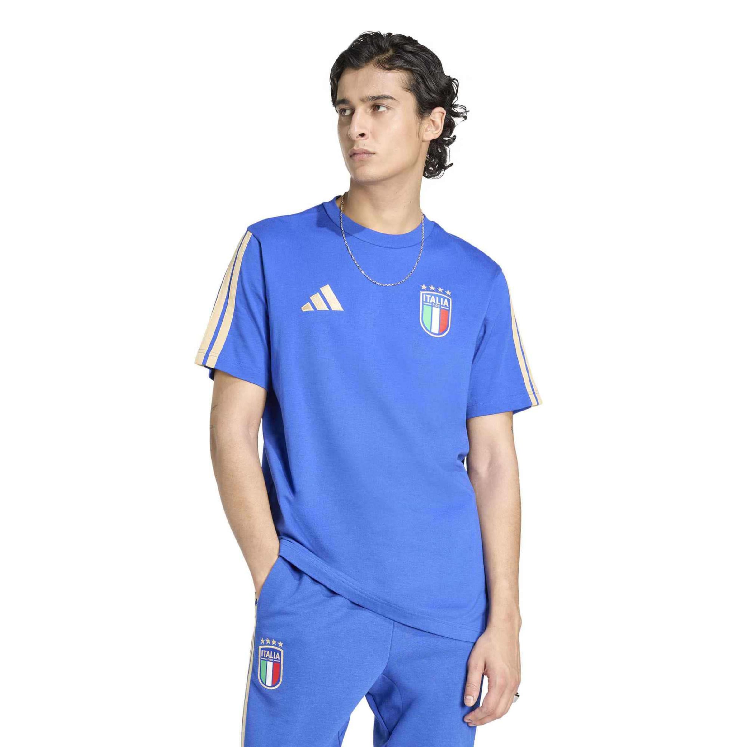 T-Shirt fonctionnel ADIDAS SPORTSWEAR en bleu : devant