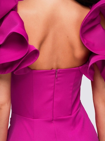 Ombre Abendkleid‌‌‌‌‌‌‌ in Pink