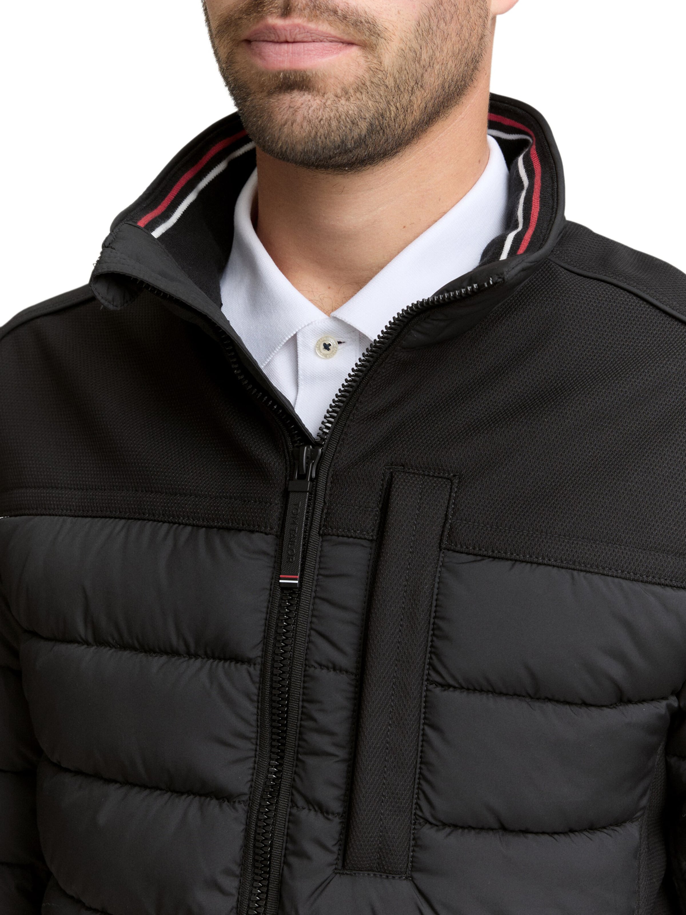 Geacă de primăvară-toamnă de la TOM TAILOR pe negru