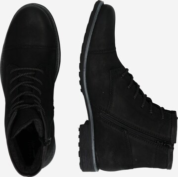 Bottines à lacets 'Catano' bugatti en noir