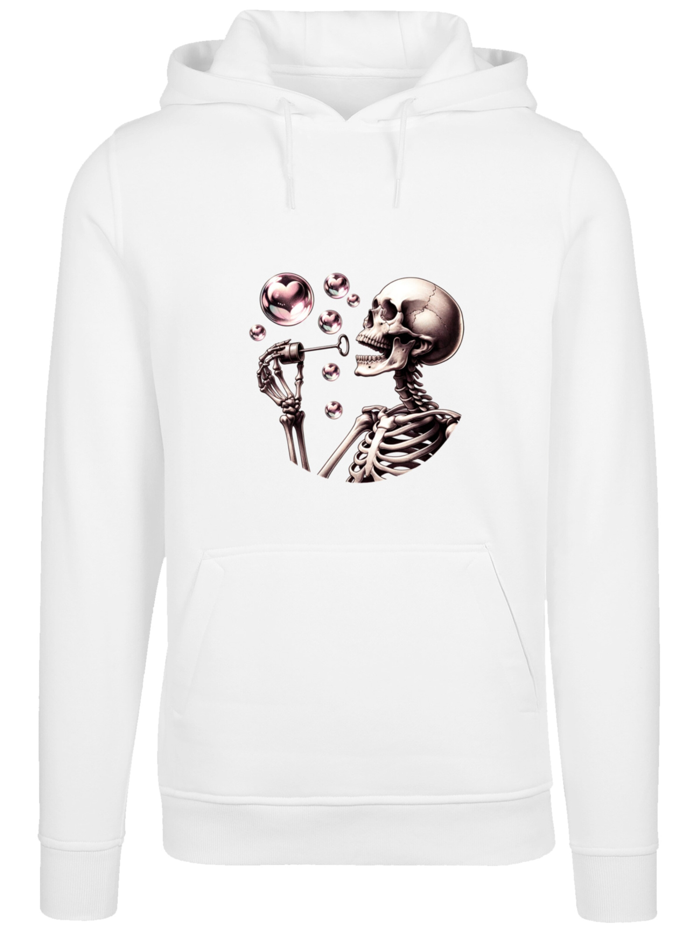 F4NT4STIC Sweatshirt in White: front