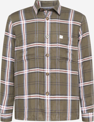 FYNCH-HATTON Regular fit Button Up Shirt in Brown: front