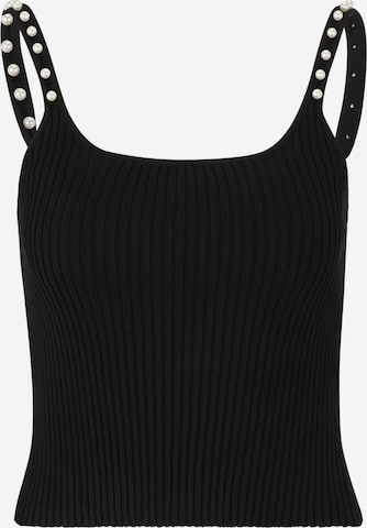 Only Petite Knitted Top 'LAVI' in Black: front