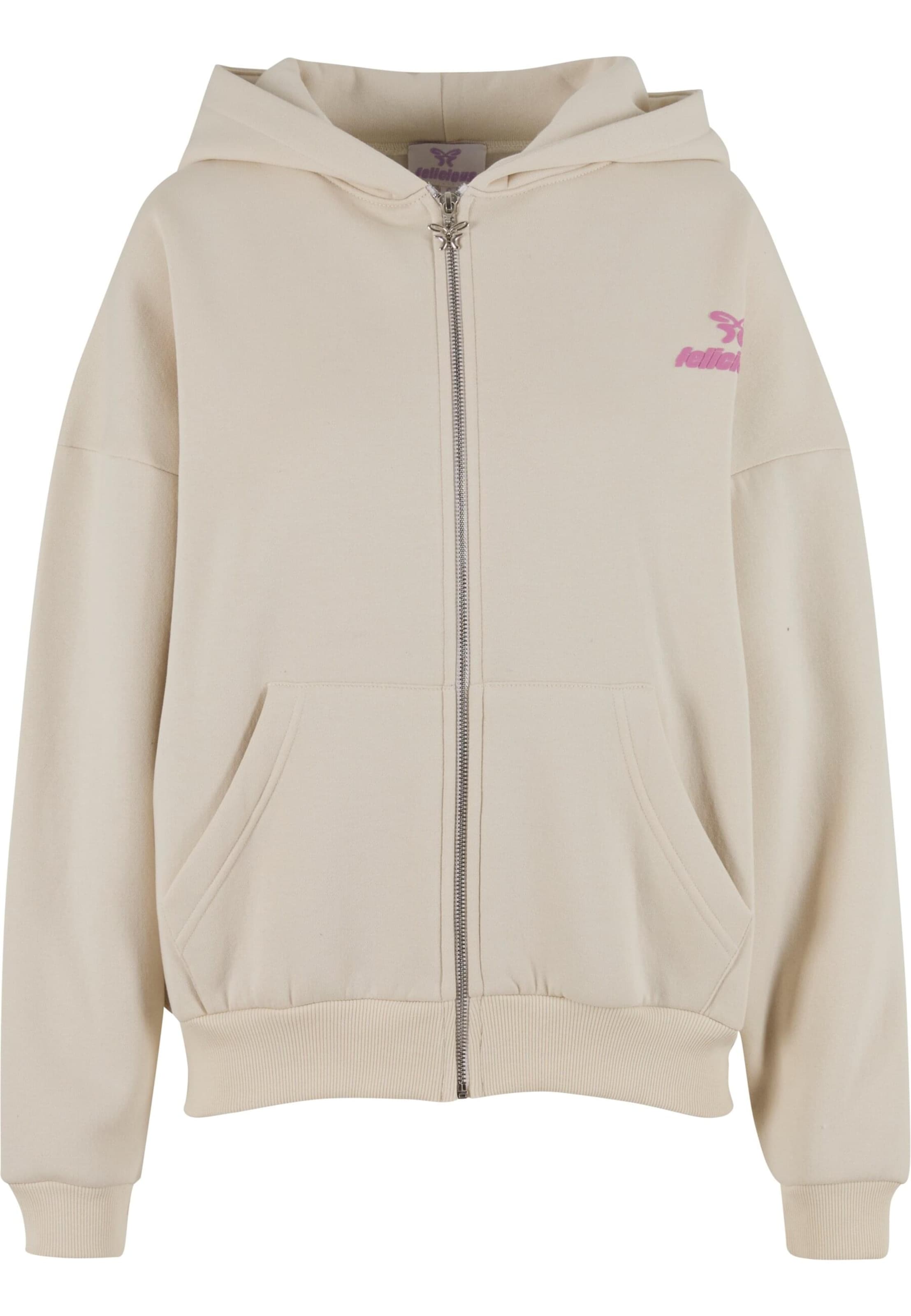 Felicious Tréning dzseki - bézs: elől