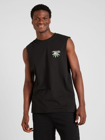 JACK & JONES - Camiseta 'TAMPA' en negro: frente